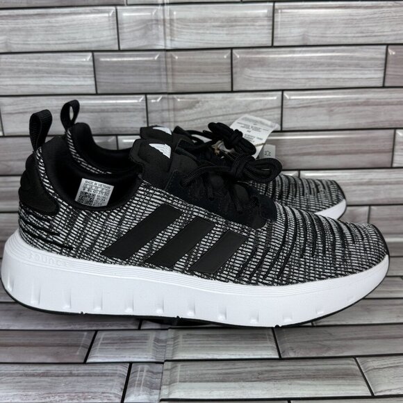 Adidas Men's Grey/Black Swift Run 23 Running Sneakers Shoe Size 9-NEW - Picture 1 of 8